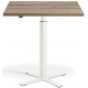 Boost Height Adjustable Meeting Table - 700x700mm